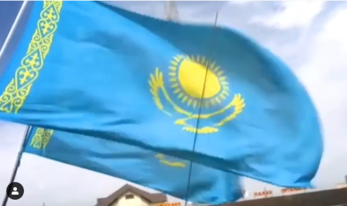 "МӘҢГІЛІК ЕЛІМНІҢ АЛТЫН ДІҢГЕГІ - ТӘУЕЛСІЗДІК" ұранымен өтіп жатқан іс-шаралар легі аясында 5Е сынып оқушылары "I LOVE KAZAKHSTAN" онлайн флешмобын өткізді