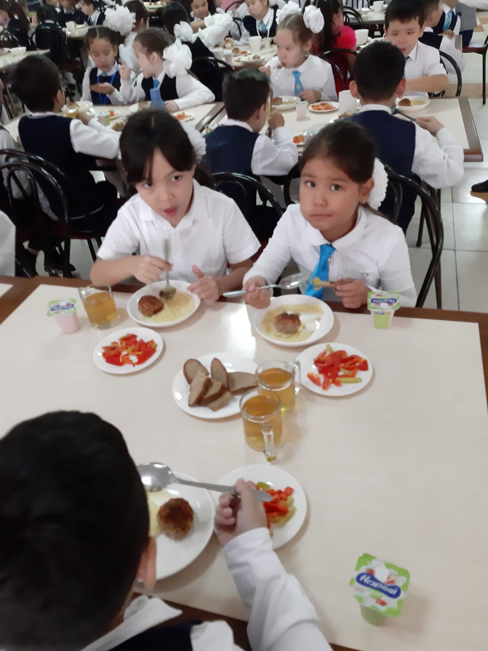 Тегін тамақтану сәтінен