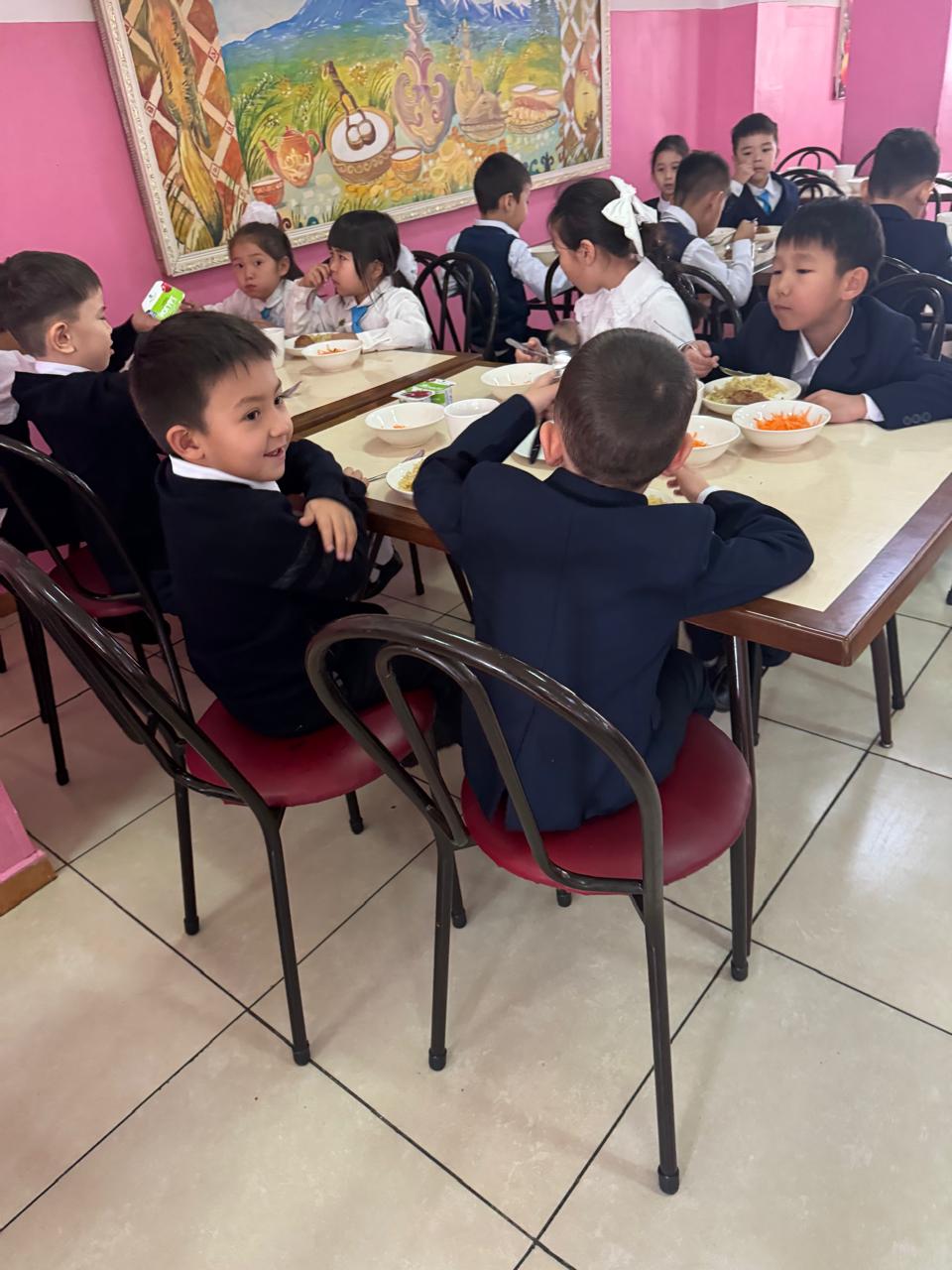 Тегін тамақтануды ұйымдастырудан көрініс