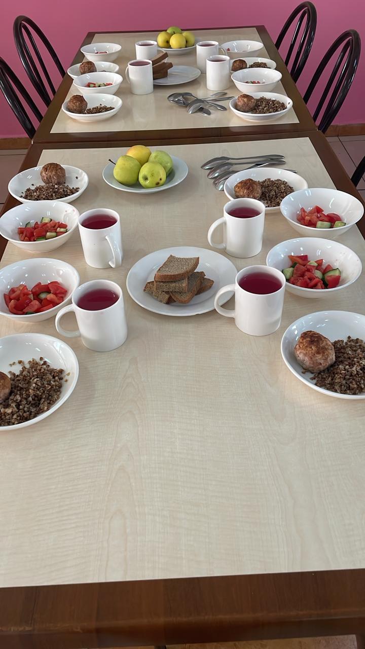 Тегін тамақтануды ұйымдастырудан көрініс