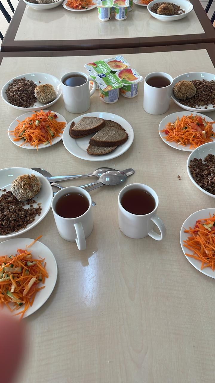 Тегін тамақтануды ұйымдастырудан көрініс