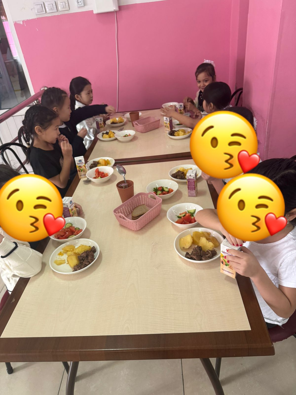 Тегін тамақтануды ұйымдастырудан көрініс