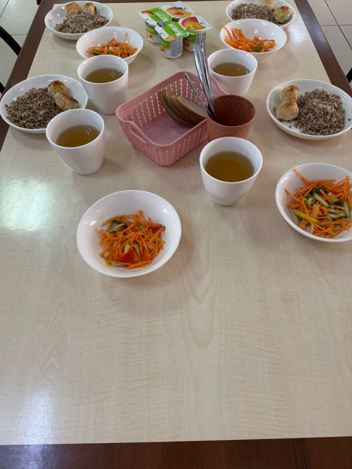 Тегін тамақтануды ұйымдастырудан көрініс