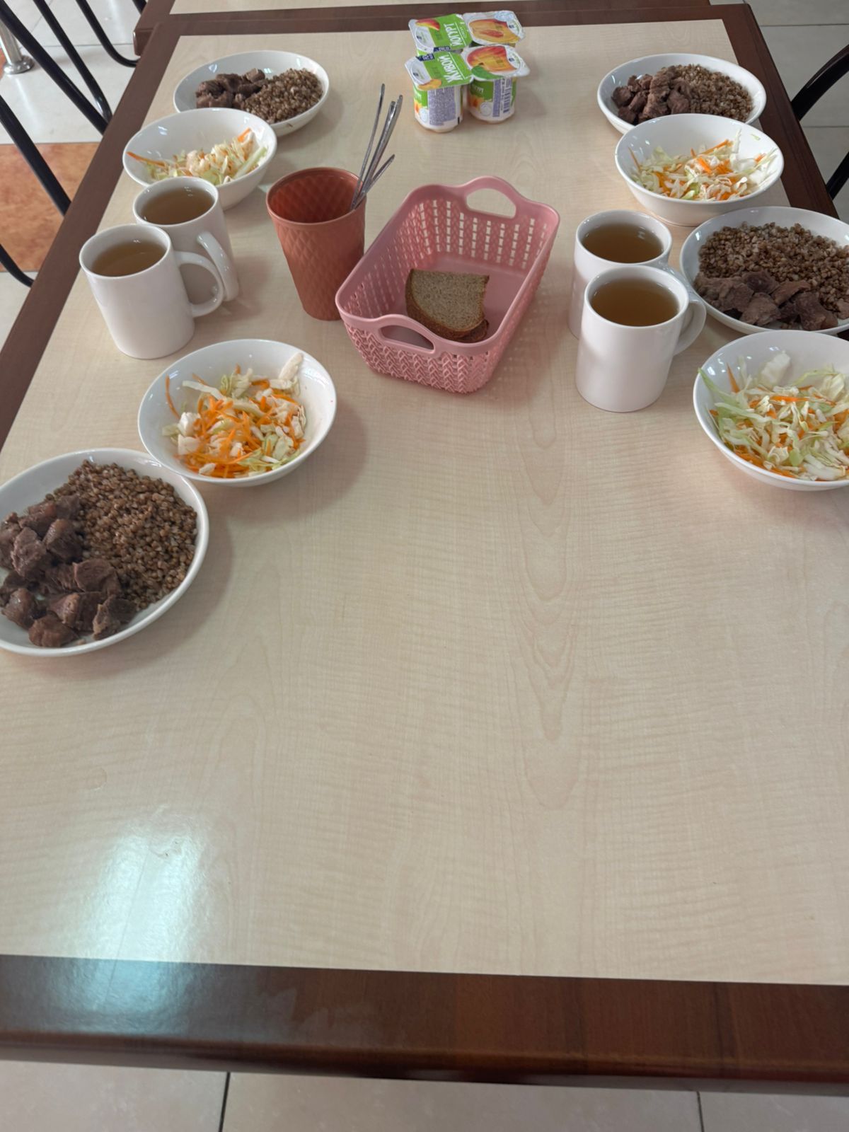 Тегін тамақтануды ұйымдастырудан көрініс