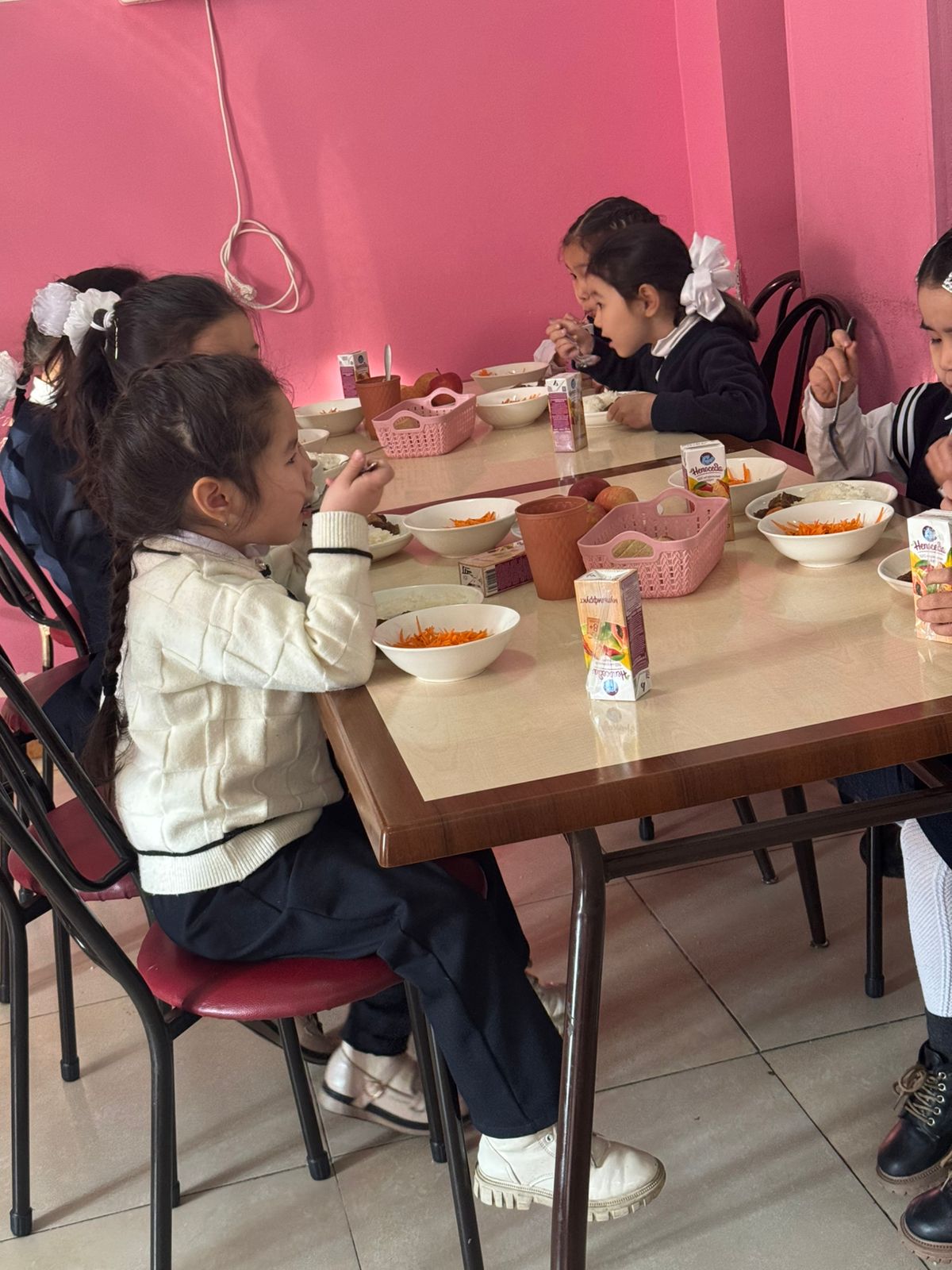 Тегін тамақтануды ұйымдастырудан көрініс