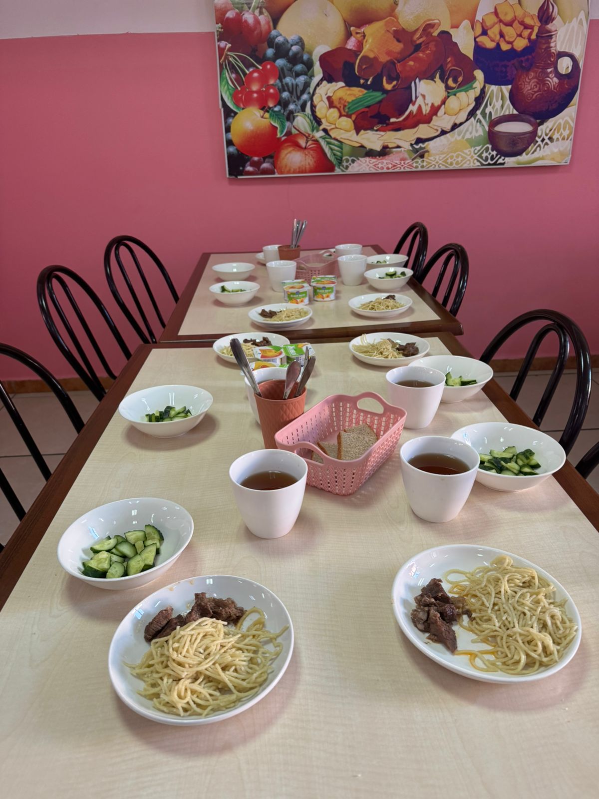 Тегін тамақтануды ұйымдастырудан көрініс