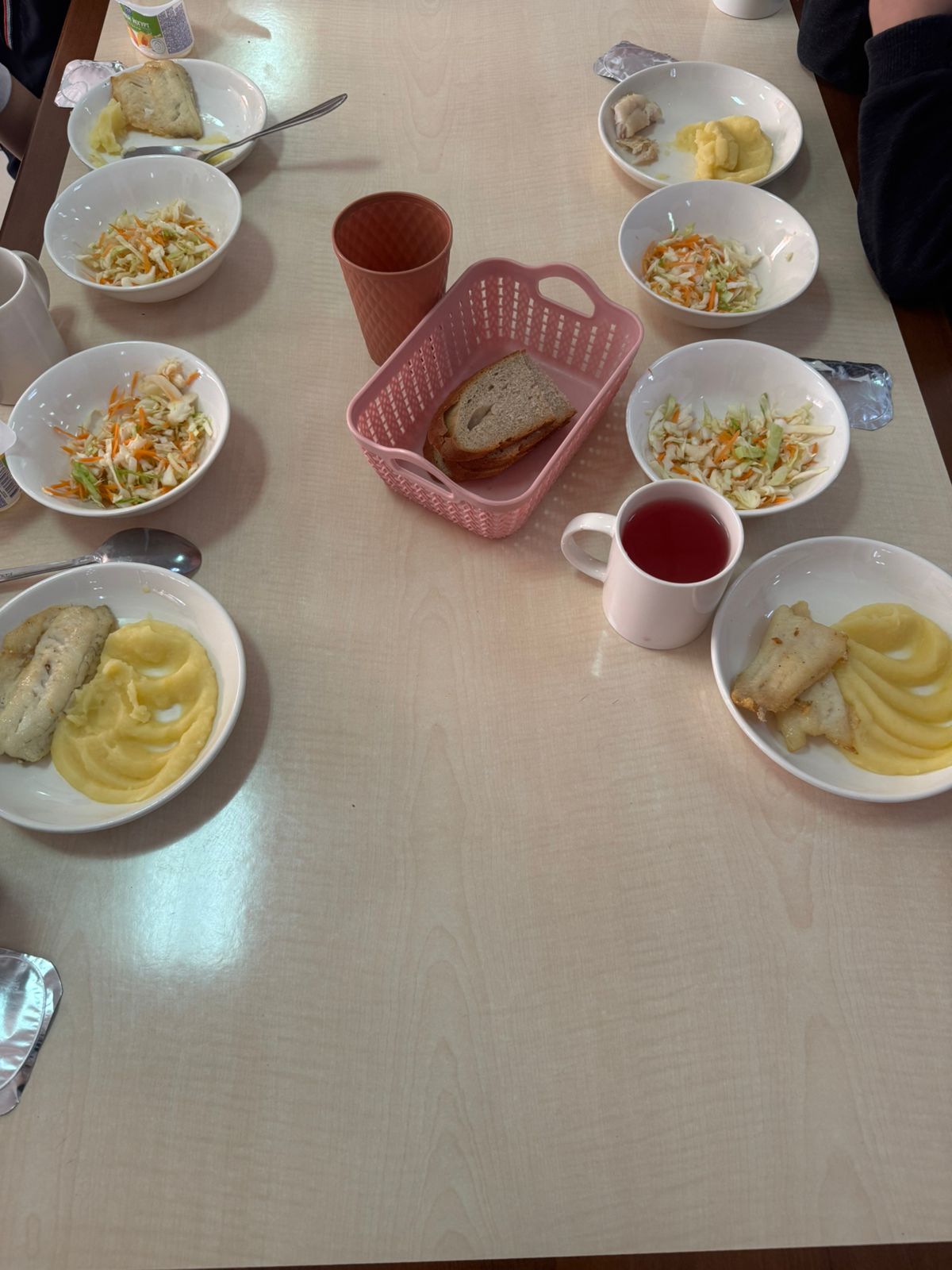 Тегін тамақтануды ұйымдастырудан көрініс