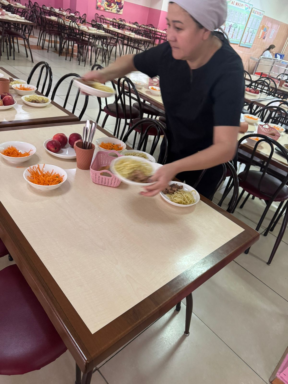 Тегін тамақтануды ұйымдастырудан көрініс