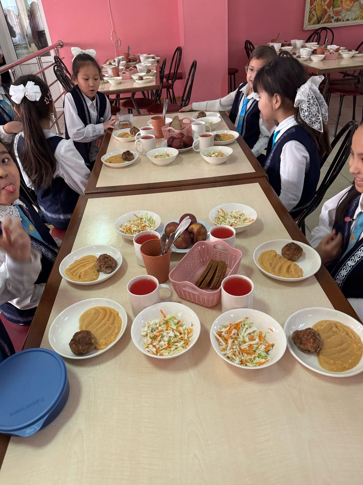 Тегін тамақтануды ұйымдастырудан көрініс