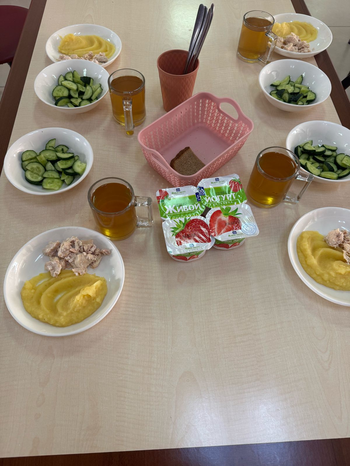 Тегін тамақтануды ұйымдастырудан көрініс