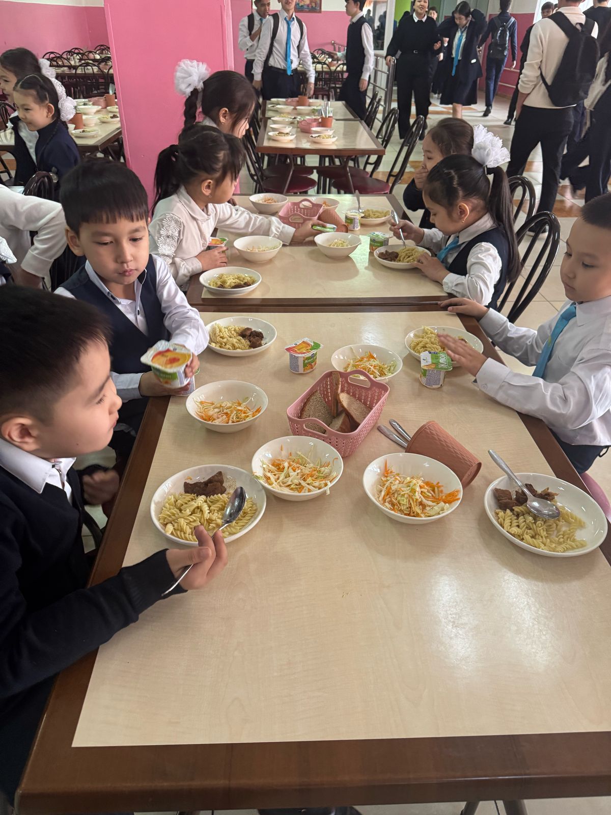 Тегін тамақтануды ұйымдастырудан көрініс