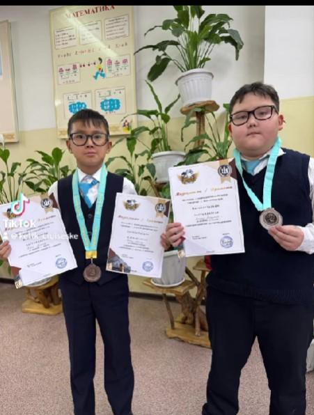 Жетісу ауданы, №148 мектеп-гимназиясының 4 “А” сынып оқушылары шахматтан біліктілік турнирінде жоғары нәтиже көрсетті!