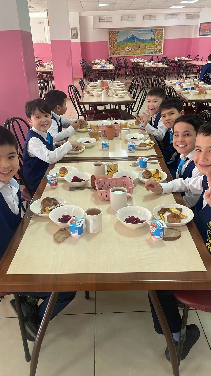 Тегін тамақтануды ұйымдастырудан көрініс