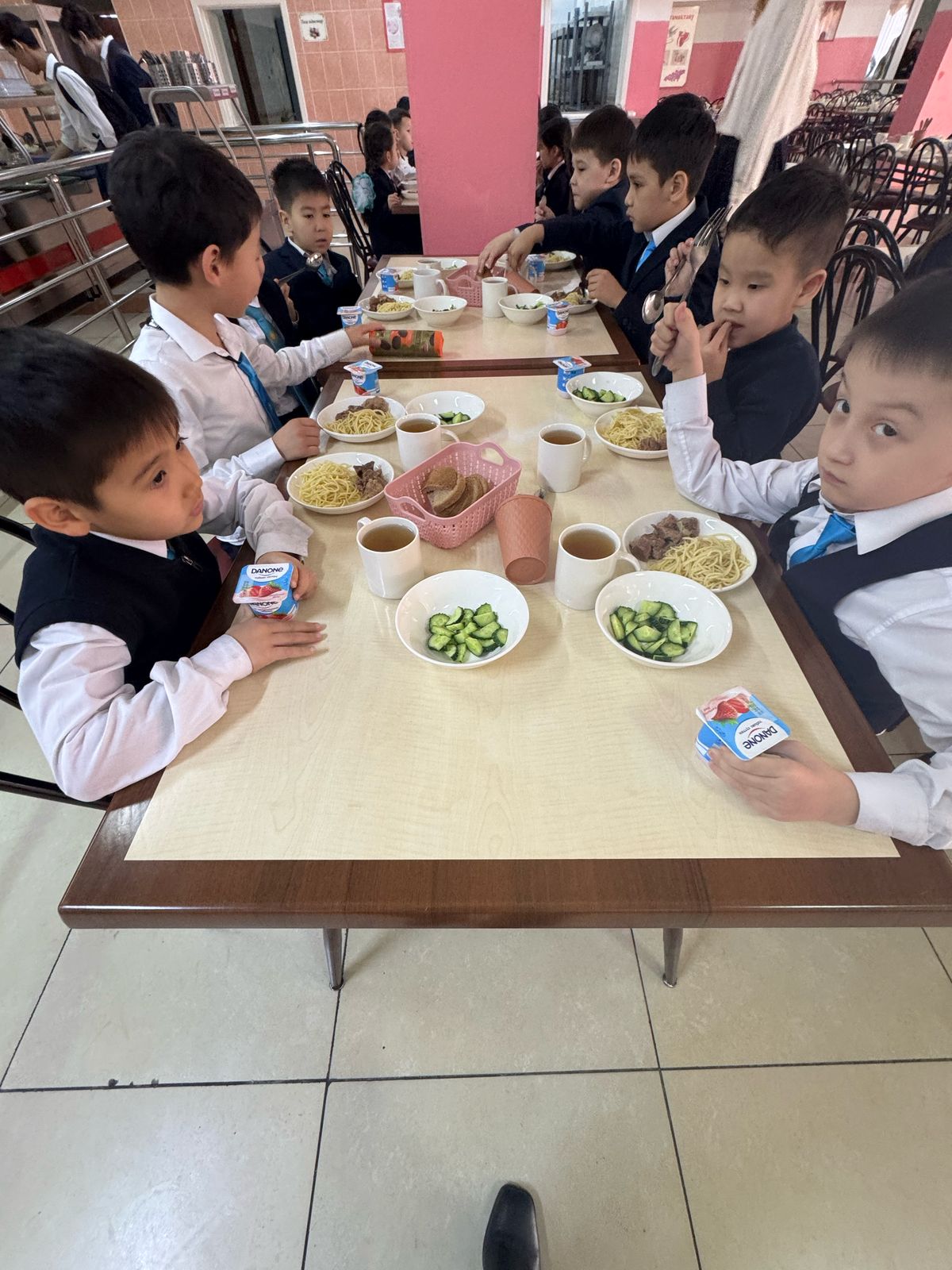 Тегін тамақтануды ұйымдастырудан көрініс