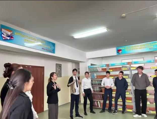 ҰБТ-ге байланысты 11-сынып оқушыларымен «Сенім менің серігім» тақырыбынды тренинг жүргізілді.