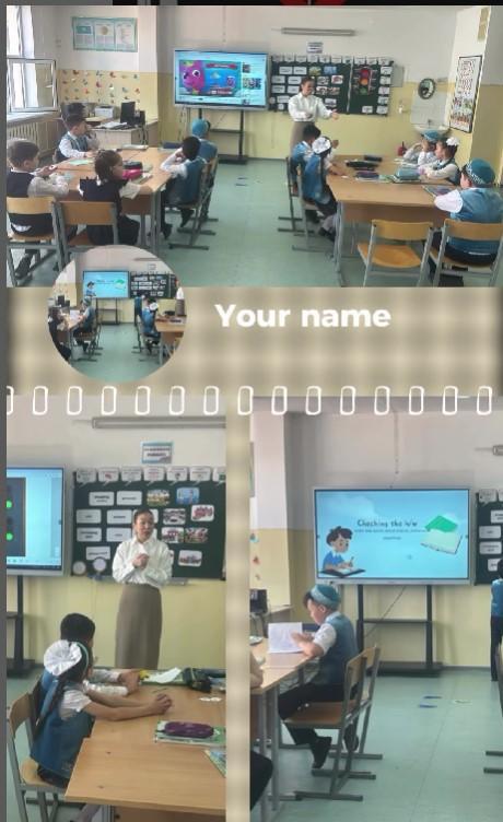 Жетісу ауданы №148 мектеп-гимназиясында  3 “А” сыныбында ашық сабақ өткізілді.