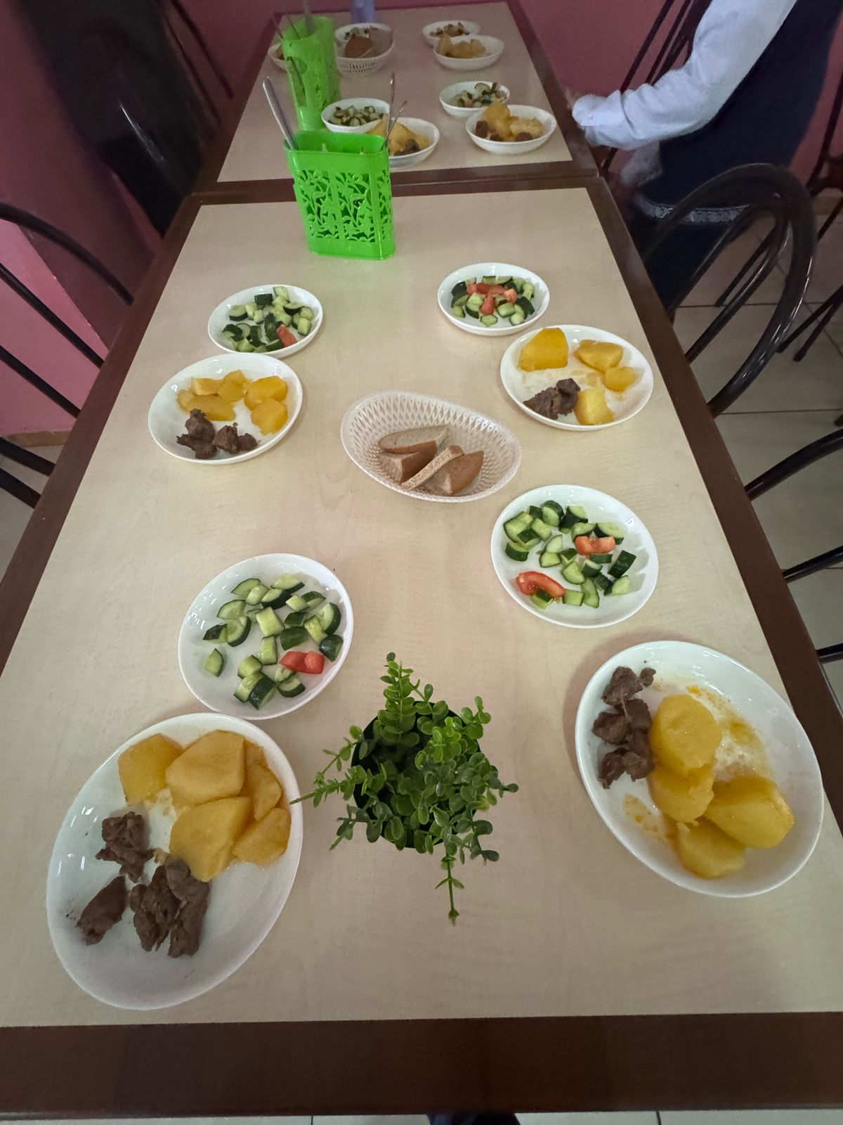 Тегін тамақтанудан көрініс