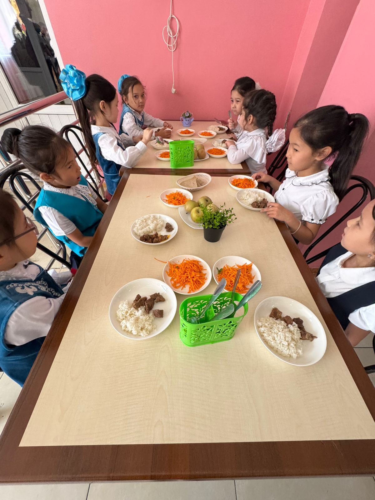 Тегін тамақтануды ұйымдастырудан көрініс