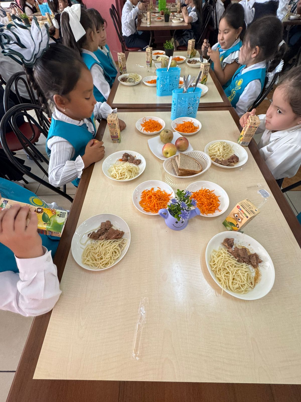 Тегін тамақтанудан көрініс