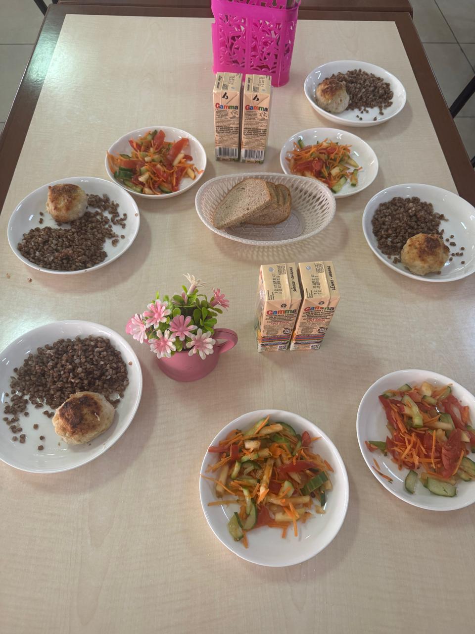 Тегін тамақтануды ұйымдастырудан көрініс