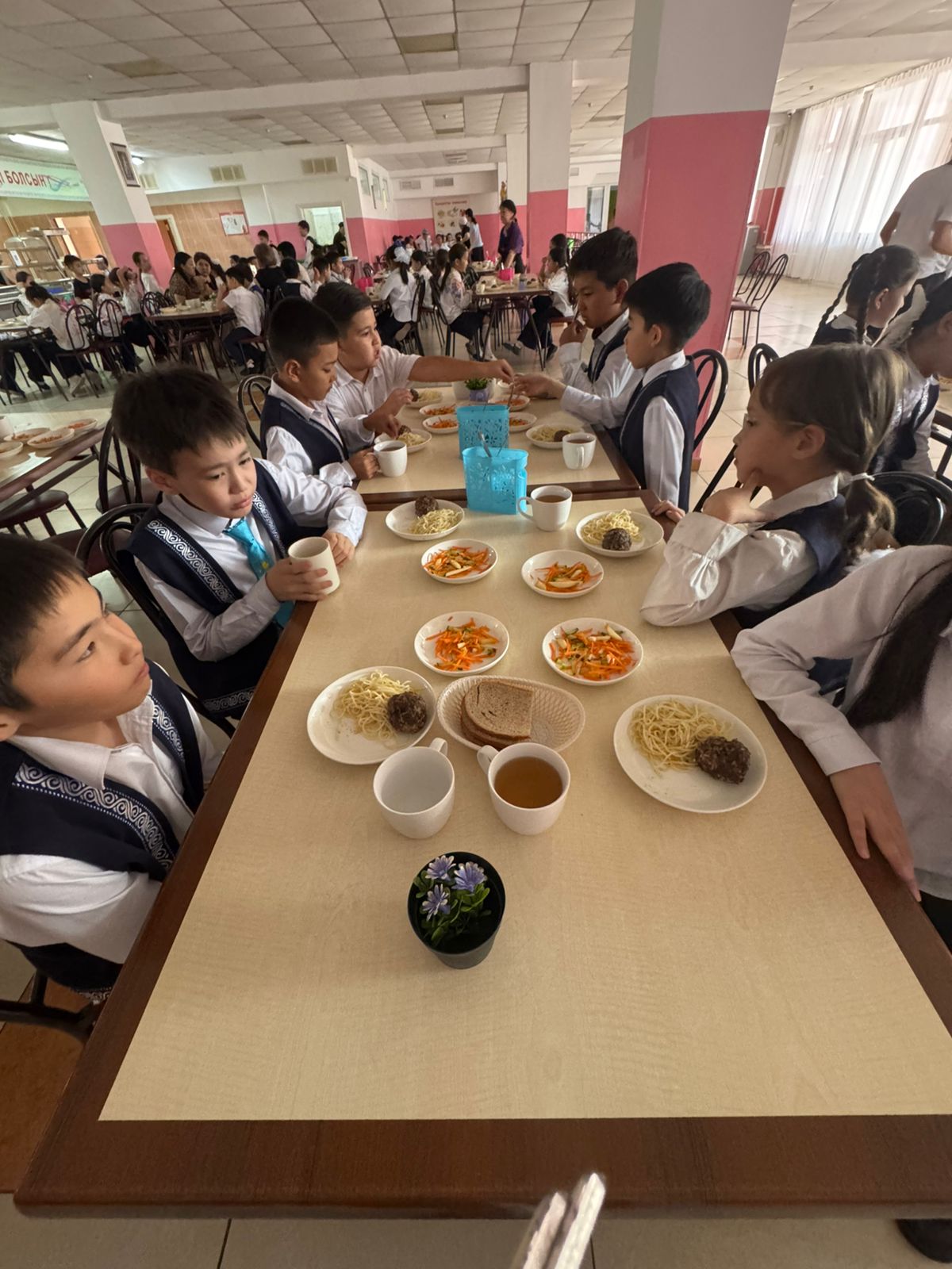 Тегін тамақтанудан көрініс