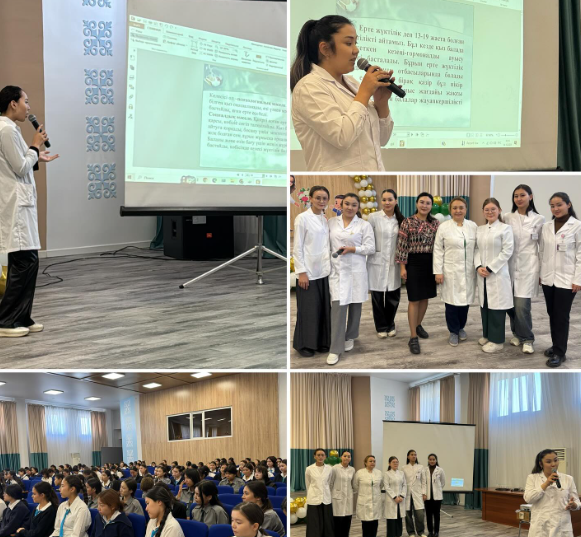 «Ерте жүктіліктің алдын алу» тақырыбында ақпараттық-түсіндірме жұмыстары жүргізілді