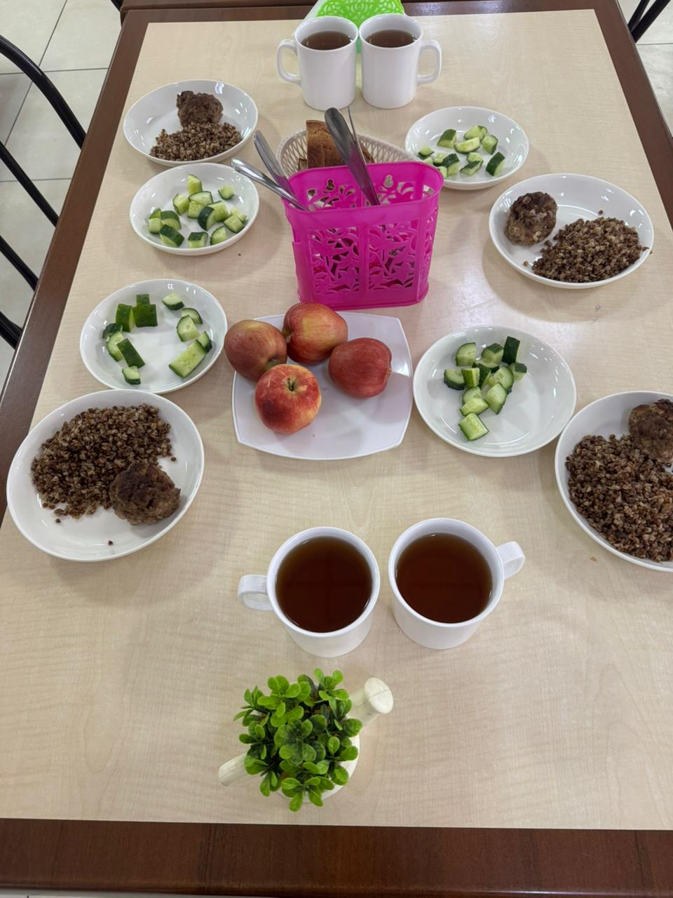 Тегін тамақтануды ұйымдастырудан көрініс