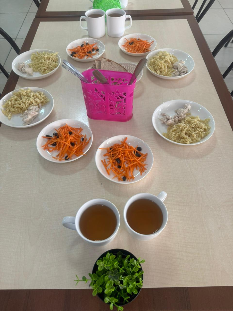 Тегін тамақты ұйымдастырудан көрініс