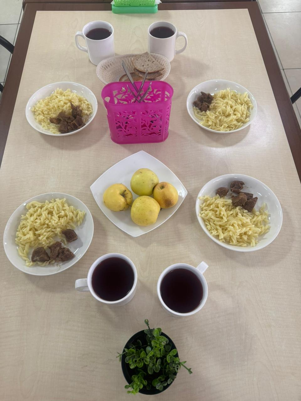 Тегін тамақтануды ұйымдастырудан көрініс