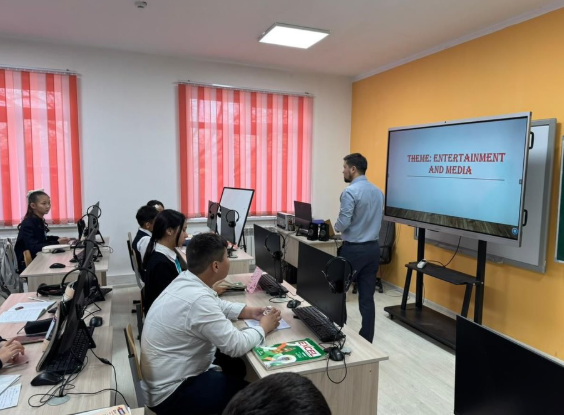 7 «Ә» сыныбында ағылшын тілі пәнінен ашық сабақ өтті