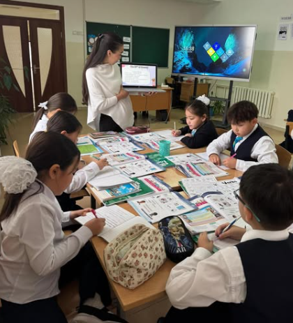 Ағылшын тілі пәнінен “Everyday Activities” тақырыбында ашық сабақ өтті