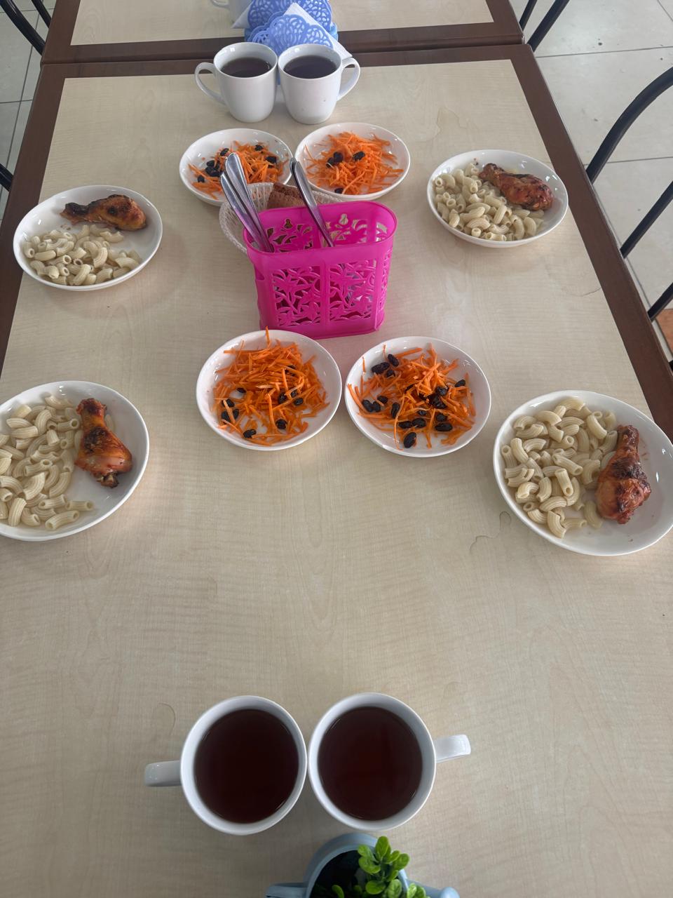 Тегін тамақтанудан көрініс