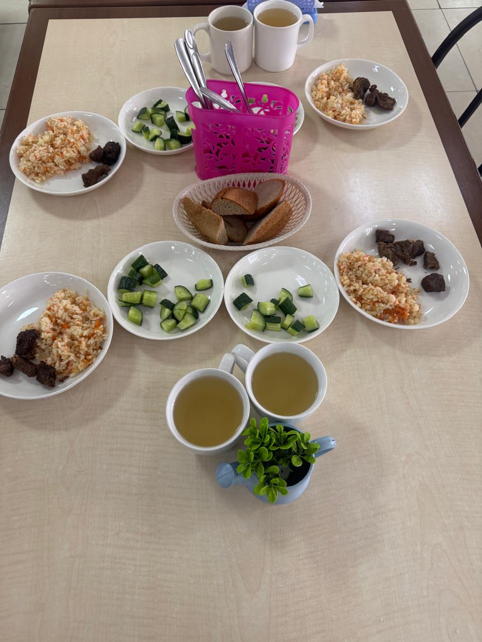 Тегін тамақтанудан көрініс