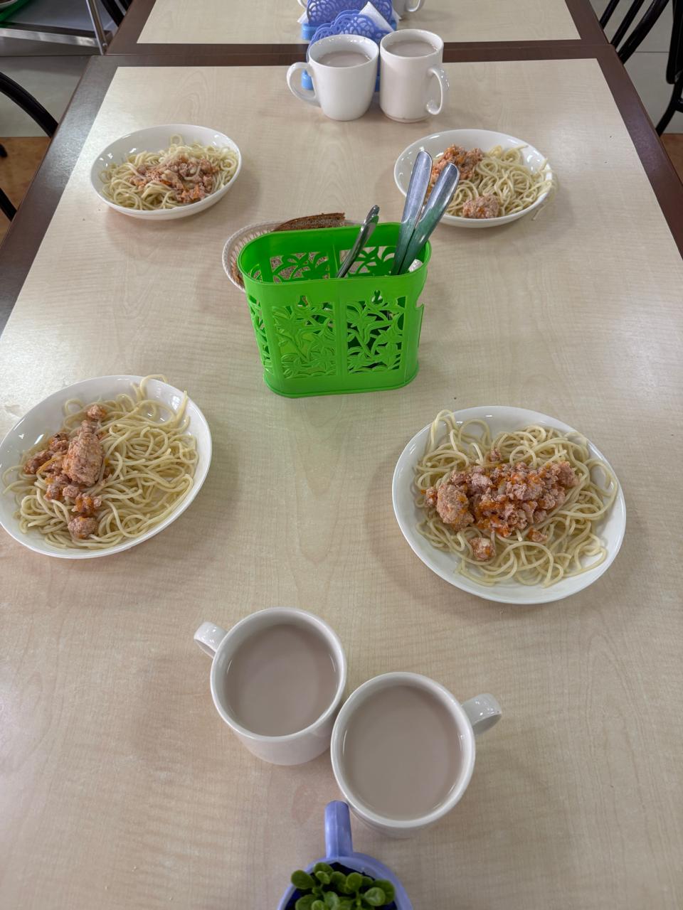 Тегін тамақтануды ұйымдастырудан көрініс