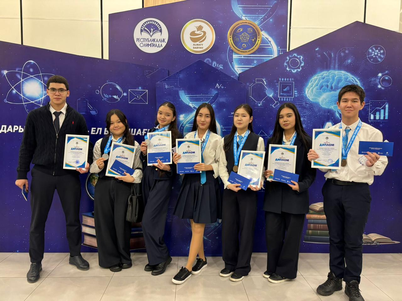 «№148 мектеп-гимназия оқушылары Республикалық ғылыми жобалар конкурсының қалалық кезеңінде жүлделі орындарға ие болды»