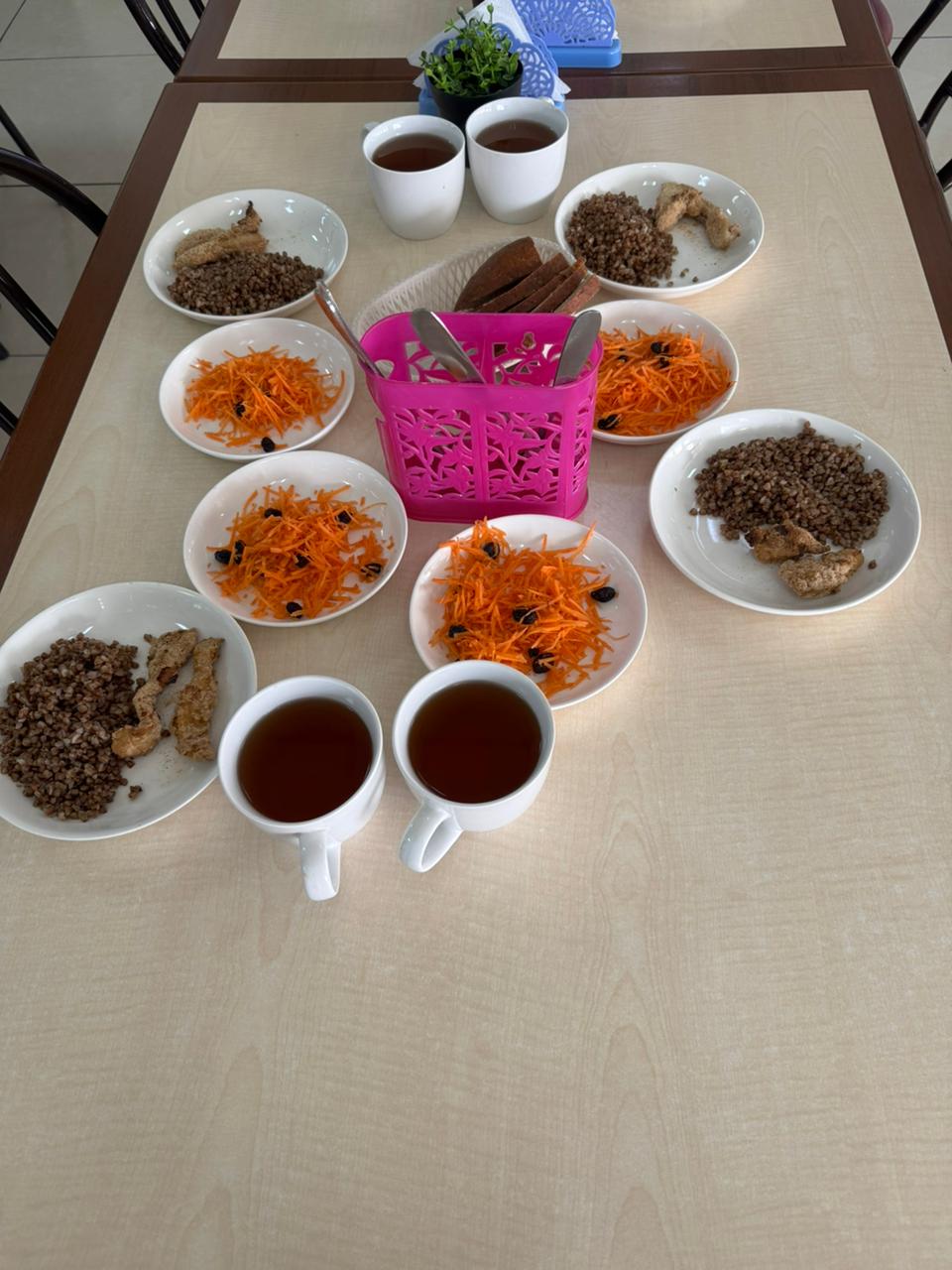 Тегін тамақтанудан көрініс