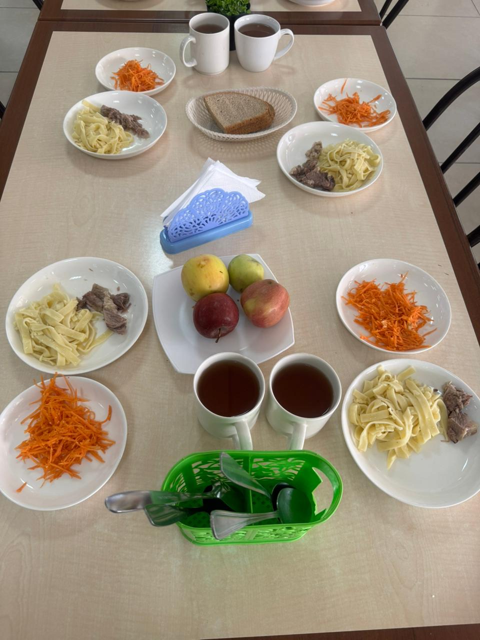 Тегін тамақтанудан көрініс