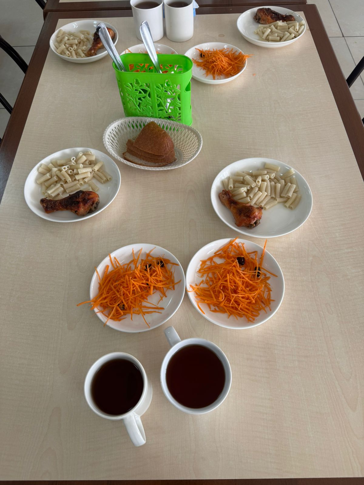 Тегін тамақтанудан көрініс